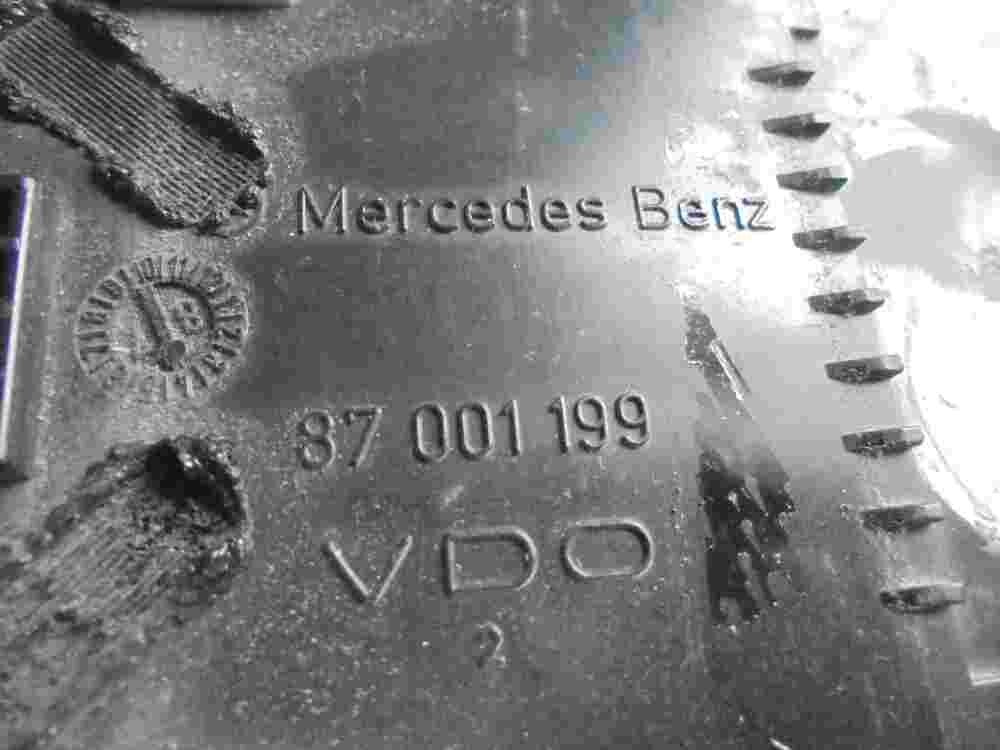 Esferas del cuadro instrumentos Mercedes-Benz W124 VDO 87001199 1245437721