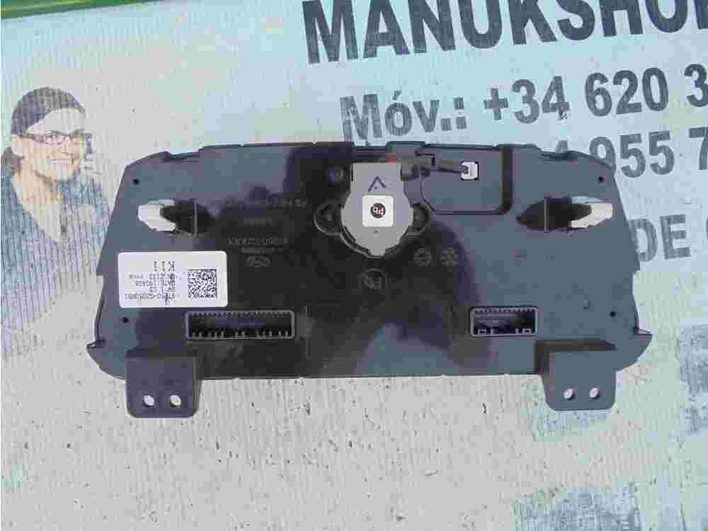 Climatizador Calefacción Clima panel de control Hyundai Ioniq 97250G2050MBI