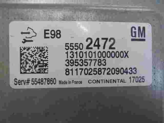 Centralita Opel insignia A Astra Corsa Vectra Zafira 55502472 55487860 395357783