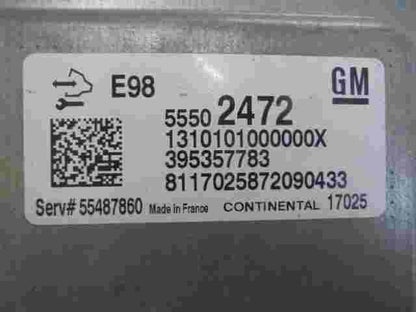 Centralita Opel insignia A Astra Corsa Vectra Zafira 55502472 55487860 395357783