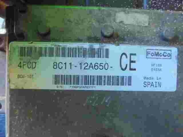 Centralita Ford Tansit 2.4 TDCI 8C1112A650CE 8C11-12A650-CE FoMoCo 4FCD DGU-101