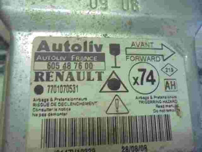 Sensore di impatto airbag Renault Laguna II (AH) 7701070531 605487600