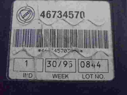 Control de la unidad de alarma inmovilizador módulo Fiat Panda Punto 46734570