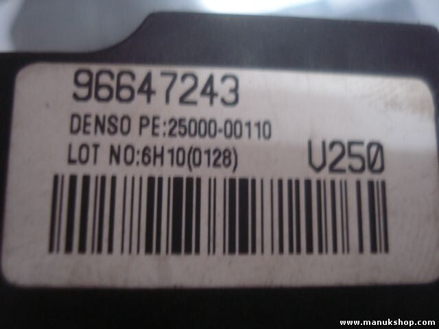 Reloj Digital Chevrolet Epica 96647243 DENSO PE 2500000110 LOT 6H100128 V250