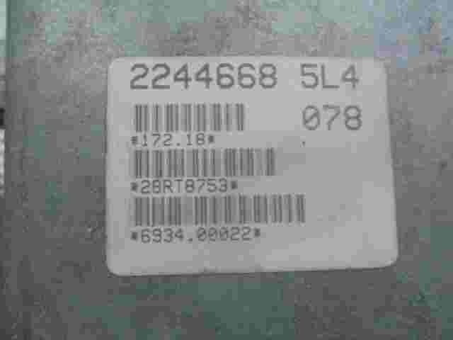 BMW E39 E34 525 2243421 224468 224468 5L BOSCH 0281001119 28RT8753 centralina