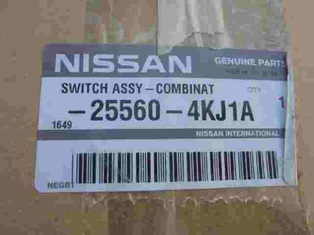 Mando de luces. intermitentes Palanca del limpiaparabrisas Navara 255604KJ1A