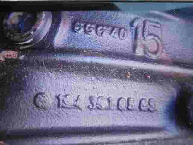 Grupo Diferencial Trasero Mercedes R170 SLK 230 1243510585 124 351 05 85 GGG4015