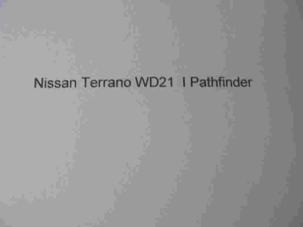 Interruptor de emergencia warning Nissan Terrano WD21 I Pathfinder NILES