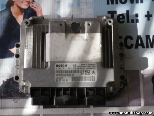 Centralita del motor Peugeot 307 1,6 9655943580 9653958980 BOSCH 0281011863