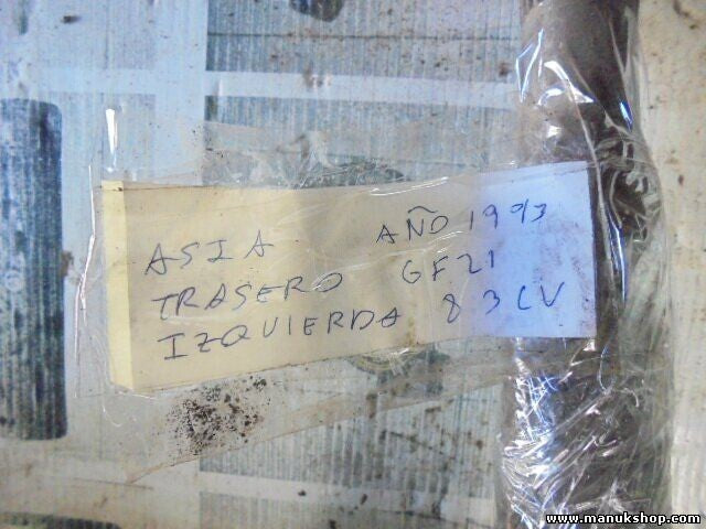 Palier transmision trasero izquierdo Asia Motors Rocsta 2.2D 4X4 83cv 6F21 1993