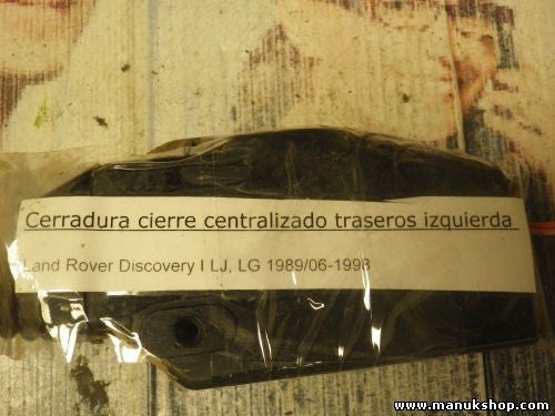 Cerradura cierre trasero izquierdo Land Rover AMR3382