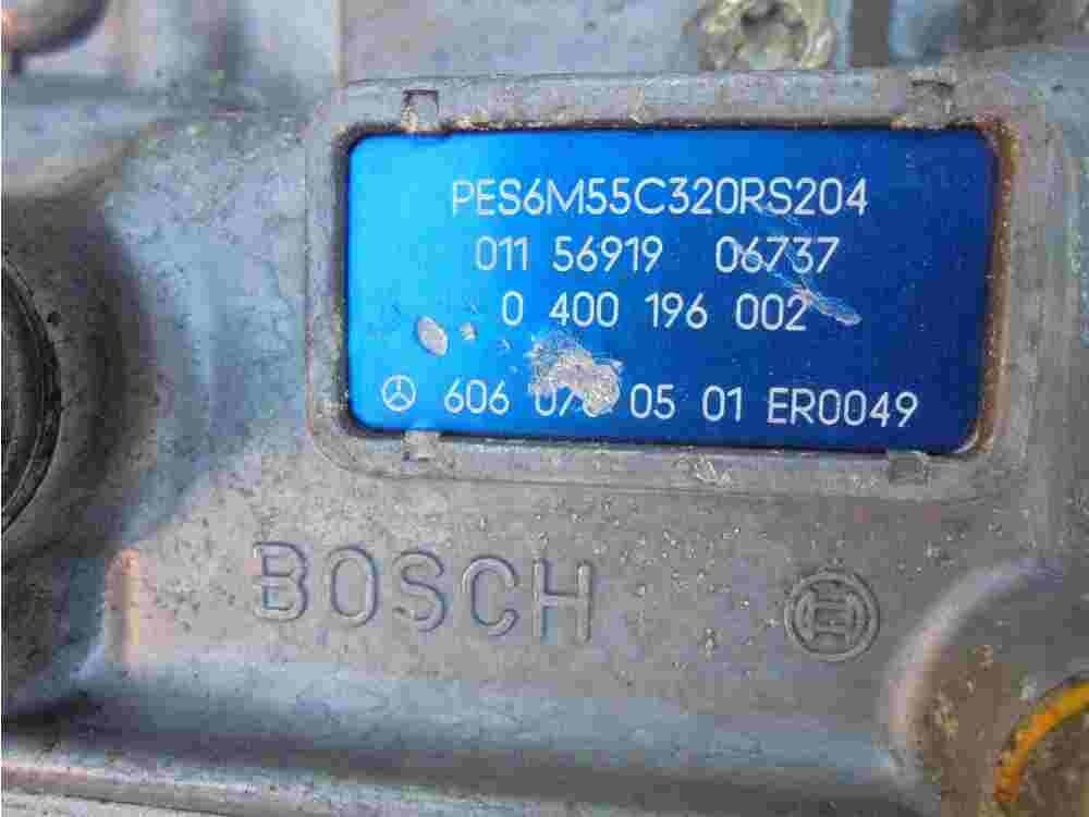 Bomba de inyección Mercedes-Benz W210 6060700501 ER0049  BOSCH 0400196002