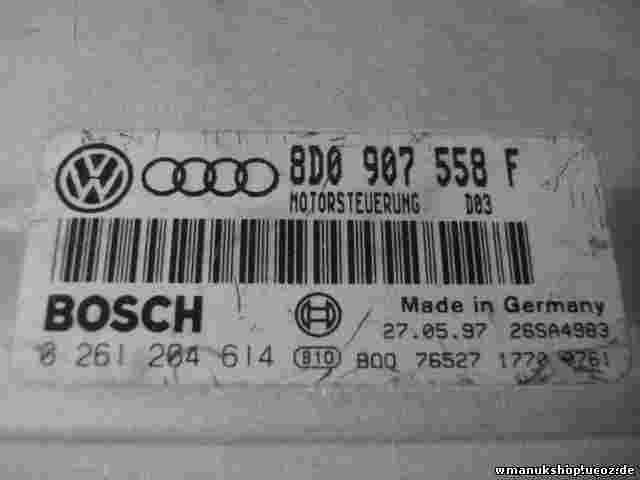 Centralita VW Volkswagen Passat 3B 8D0907558F  8DO907558F D03 BOSCH 0261204614