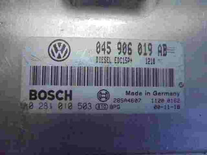 Centralita VW Volkswagen Polo 9N 1.4 EDC15P 1210 045906019AB BOSCH 0281010503