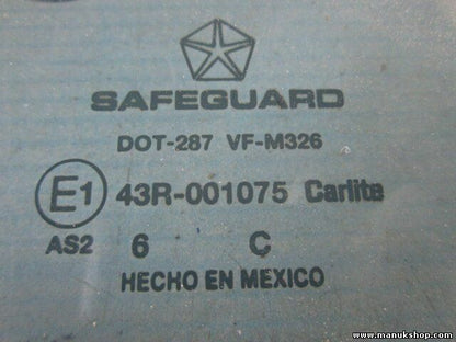 Cristal puerta delantera izquierda Jeep  Grand Cherokee I 43R001075 DOT287VFM326