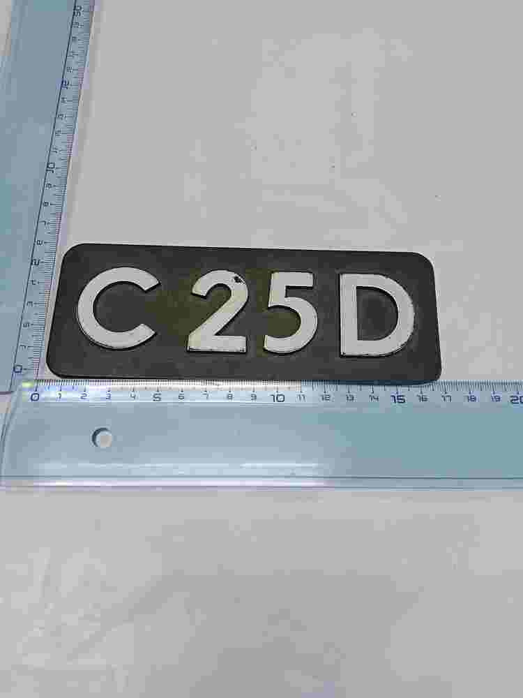 Emblema Daewoo Lanos Nexia 15,5 cm.