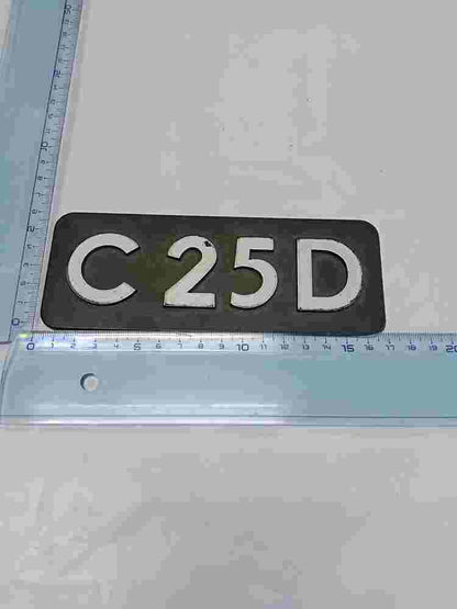 Emblema Daewoo Lanos Nexia 15,5 cm.