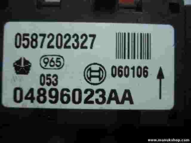 Airbag Centralita Chrysler Dodge 0587202327 04896023AA BOSCH 060106