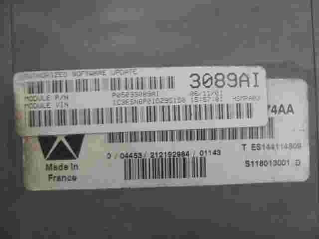 Centralita Chrysler Neon P05033089AI 05033089AI 3089AI S118013001D HSMPAB3
