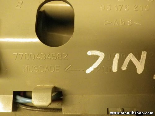 Luz Lectura Interior  Renault Scenic RX4 1.9D 7700832029 77 00 832 029