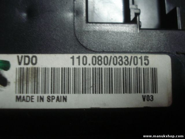 Cuadro de instrumentos Seat Alhambra 1.9 TDI 7M7920800J YM2110849BKD VDO