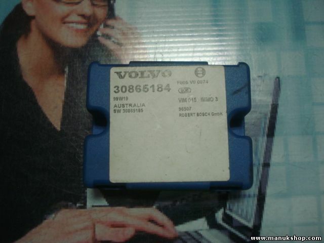 Controllo unità di allarme immobilizzatore modulo VolvoV40 S40 99W19 30865184