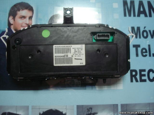 Cuadro de instrumentos Renault8200408798D 8200408798--D VP5RPF-14B115 BH