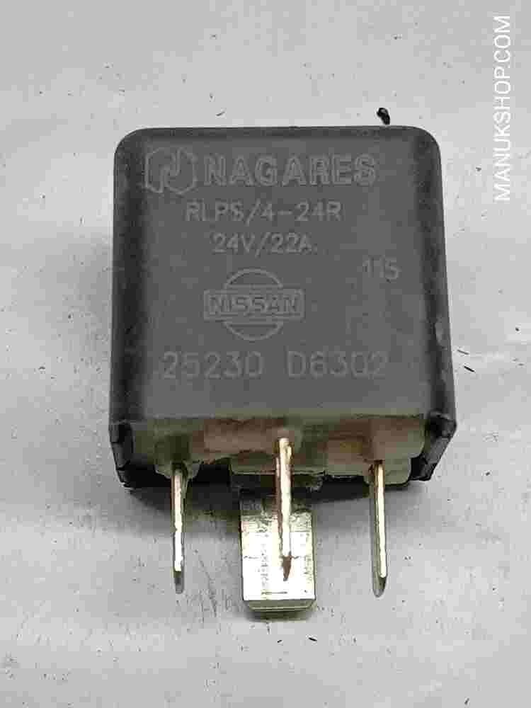 Relé de ventilación Nissan Atleon 25230D6302 25230-D6302 Nagares RLPS/4-24R