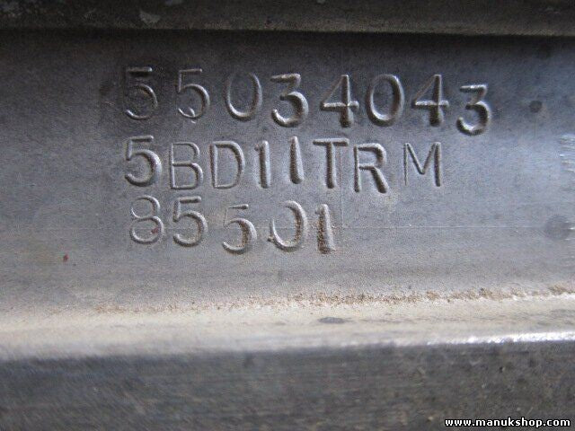 Parrilla rejilla frontal delantera Jeep 55034043 550.340.43 5BD11TRM