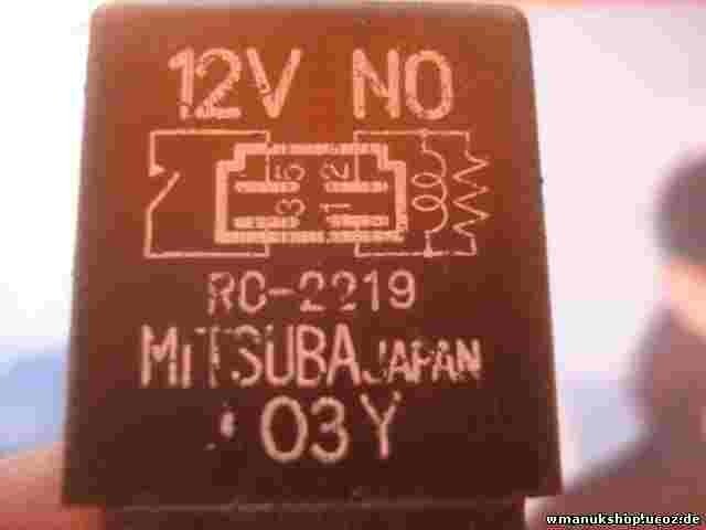 Relé Honda Civic Prelude MITSUBA RC-2219 RC2219