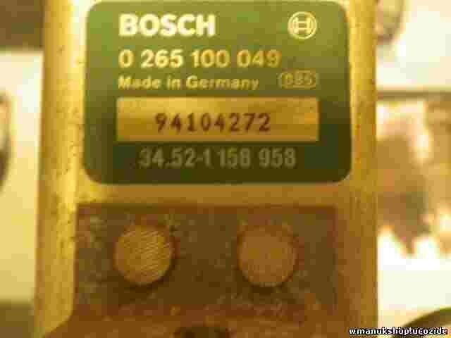 ABS Centralita BMW E34 E32 34521158958 34.52-1 158 958 BOSCH 0265100049 94104272