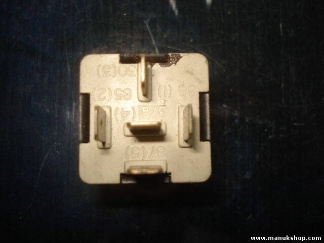 Relé Opel Vectra B Calibra A Astra G Corsa B 90191753 BITRON 12V 38697 PA66GF30