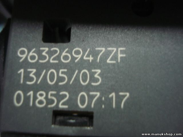 mando botonera elevalunas Citroen C5 2003 96326947ZF 963 269 47 ZF 01583