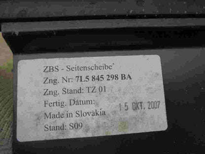 Triangolo vetro porta posteriore destra Porsche Cayenne 7L5845298BA 43R00069