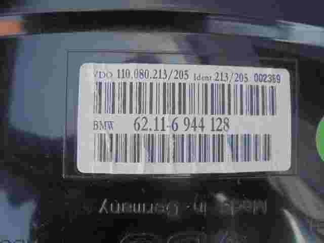 Cuadro de instrumentos BMW E60 520iA 62116944128 62.11-6 944 128 110080213205