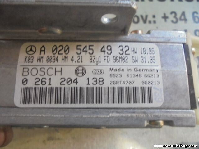 Centralita del motor Mercedes-Benz W140 A0205454932 A 020 545 49 32 FD96M02