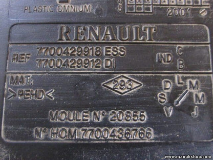 Deposito de combustible Renault Scenic 1.9 dCi 7700429912 7700436766 7700429918