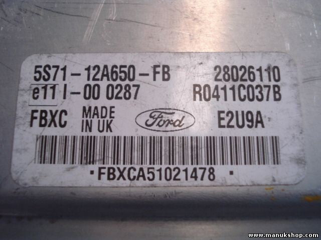 Centralita Ford Mondeo 2.0 DELPHI FBXC E2U9A 57S7112A650FB R0411C037B 28026110