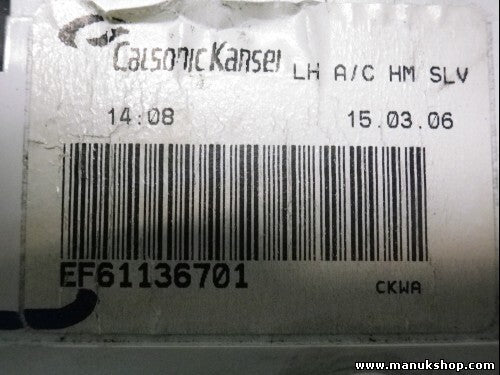 Control de la calefacción clima Nissan Almera Tino EF61136701 EF611 36701