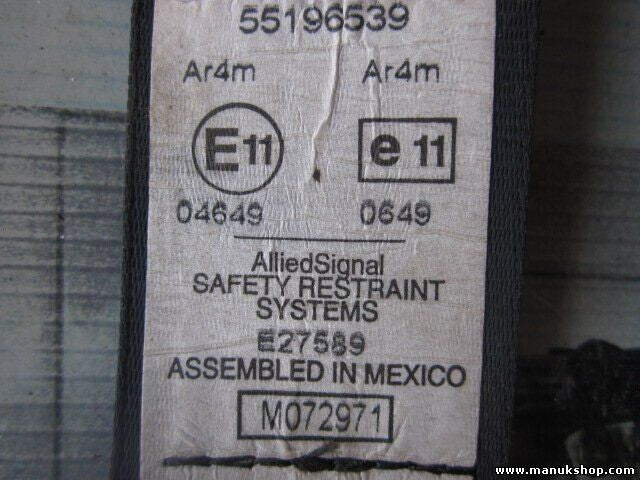 Cinturón de seguridad trasero izquierdo Jeep Grand Cherokee Laredo ZJ 55196539