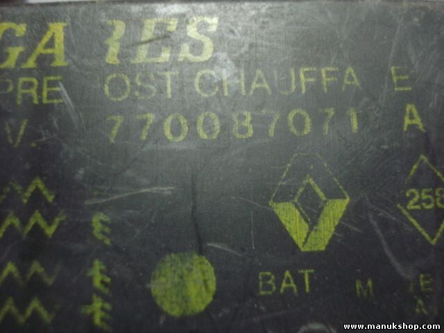 Recocido controlador Glow relé enchufe Renault Megane TRMF NAGARES 7700870715A