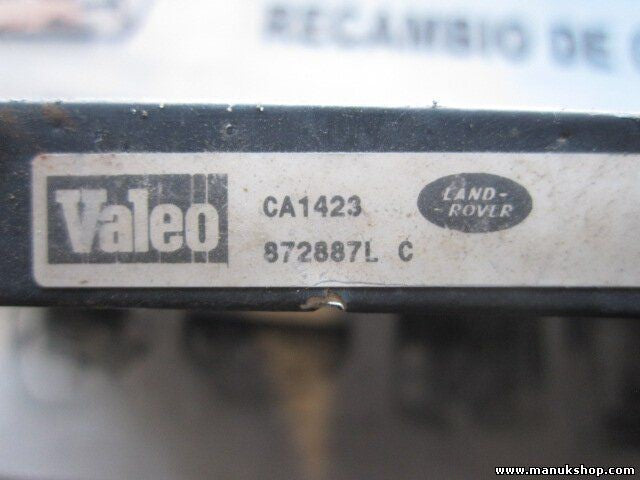 Condensador radiador aire acondicionado Land Rover JRB500080 JRB 500080 CA1423