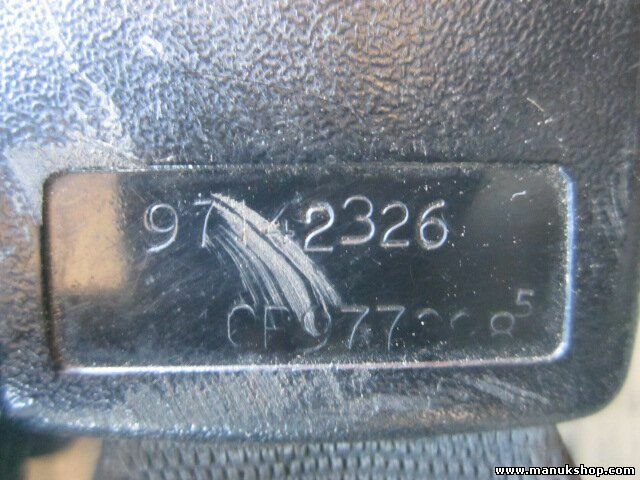  Cierre cinturon de seguridad trasero medio Opel Frontera B 97142326 02304146BCF