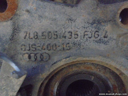 Mangueta buje trasera izquierda Audi 7L8505435 FJ64 GJS40015 GJS-400-15