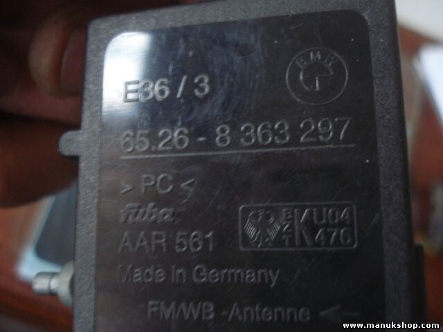 Amplificador de antena BMW E36 3er 8363297 65268363297