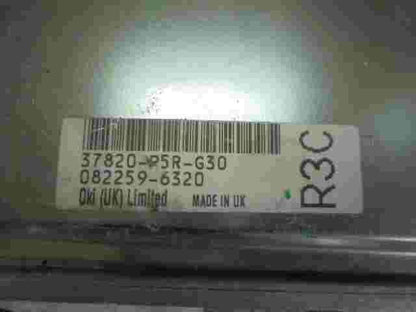 Centralita del motor Honda Accord (R3C) 37820P5RG30 37820-P5R-G30 0822596320