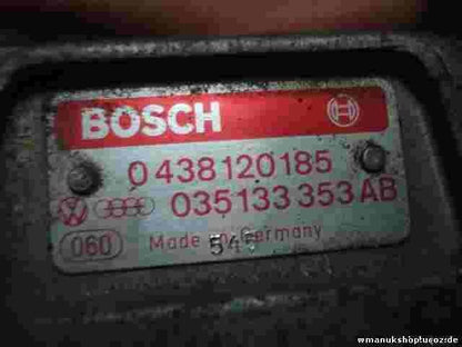 Misuratore di portata Audi 100 44 035133353AB 035 133 353 AB BOSCH 0438120185