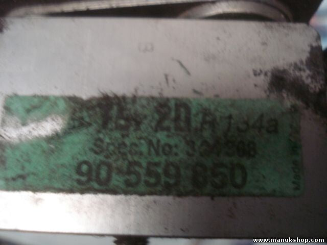 Manguera aire acondicionado Opel Astra 90559850 09122113 90 559 850 09130614