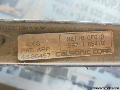 Condensador radiador aire acondicionado Nissan 921100F010 92110 0F010 5971165410