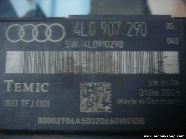 Unità di controllo di rete Audi Q7 4L0907290 4L0910290 TEMIC 0033 TF J 0001